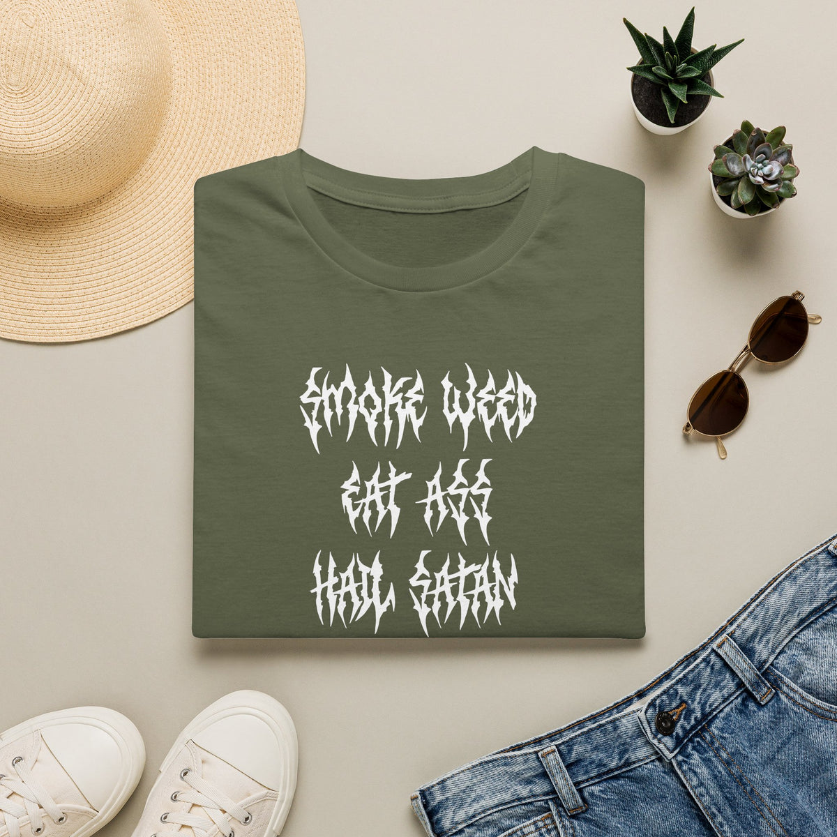 Smoke Weed, Eat Ass, Hail Satan, & F*ck Trump