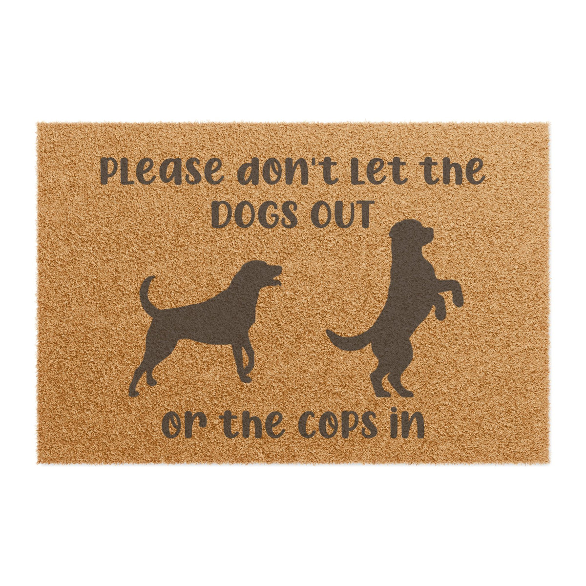 Don't Let the Dogs Out or the Cops In