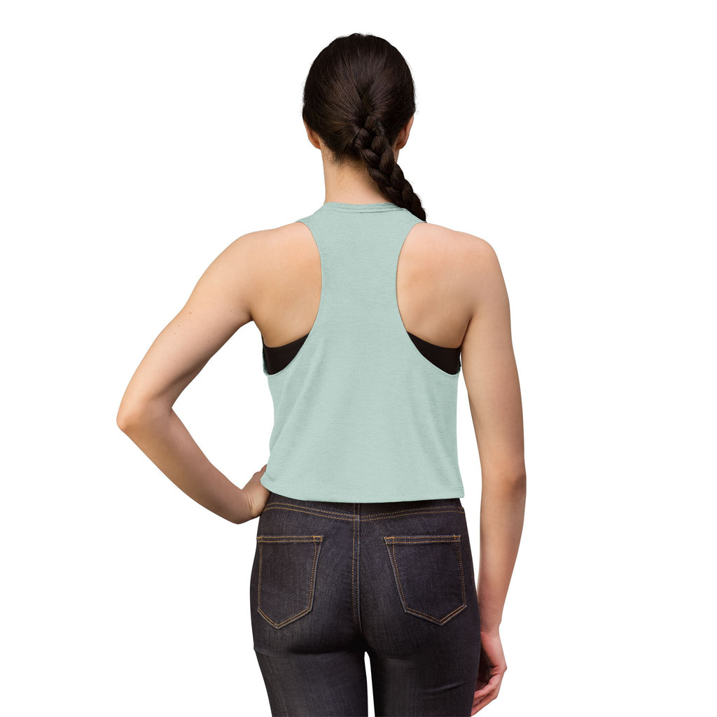 Wildflowers Don't Care Where They Grow - Cropped Tank Top