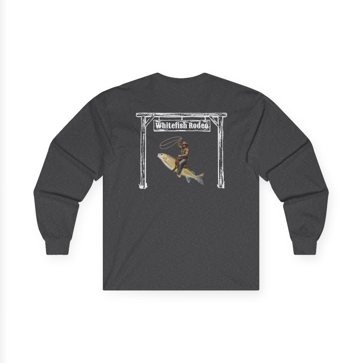 Whitefish Rodeo Long Sleeve Men's tee
