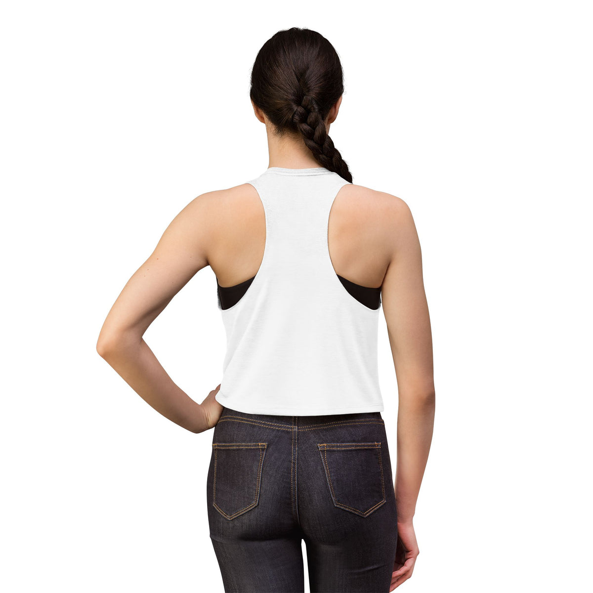 Wildflowers Don't Care Where They Grow - Cropped Tank Top
