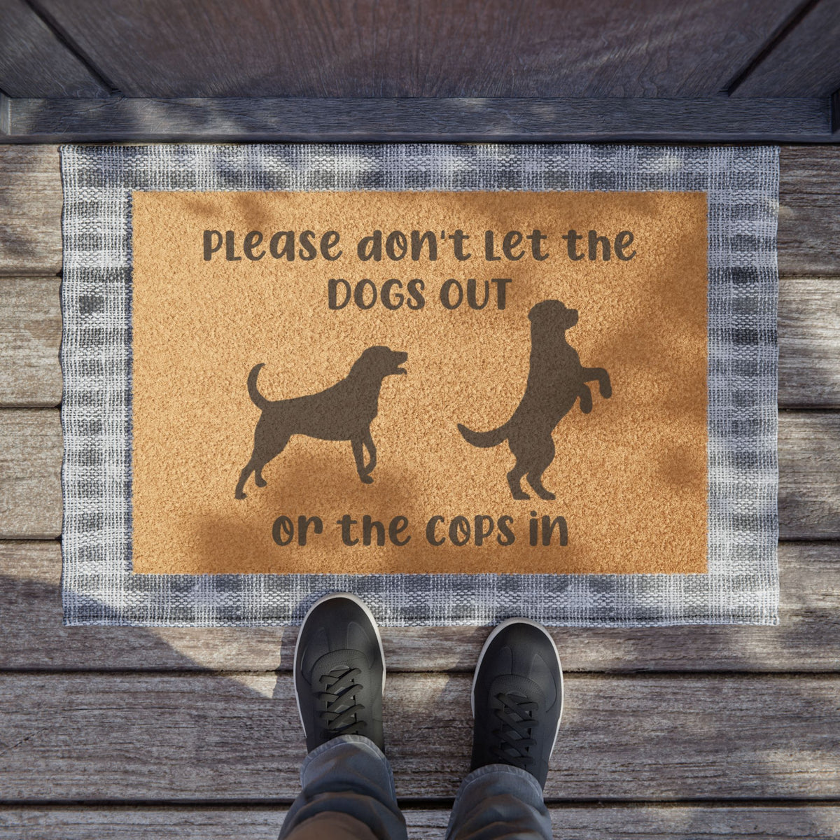 Don't Let the Dogs Out or the Cops In