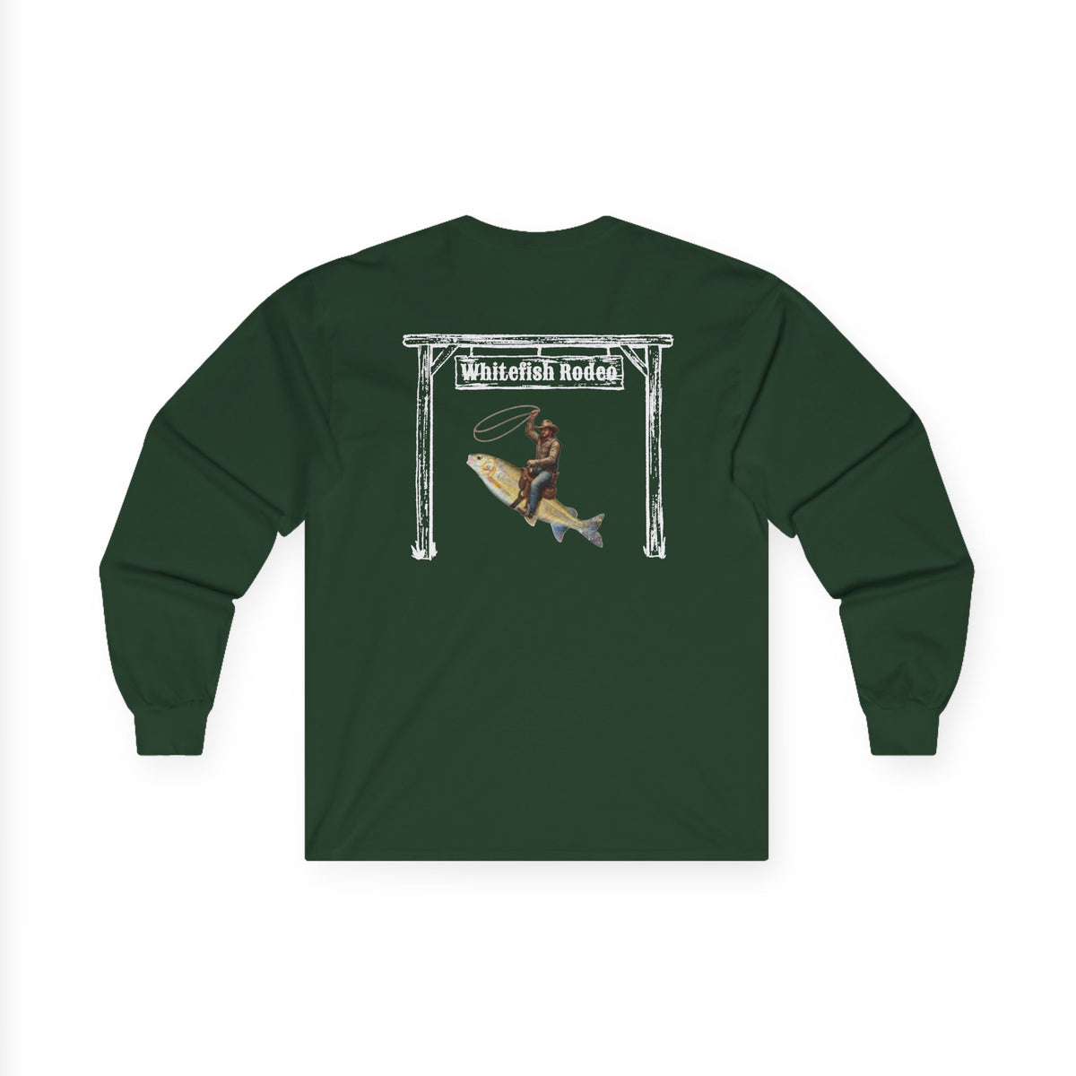 Whitefish Rodeo Long Sleeve Men's tee
